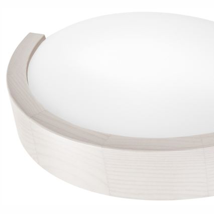 Kinkiet NATURAL SLIM 1xE27/60W/230V sosna/biały