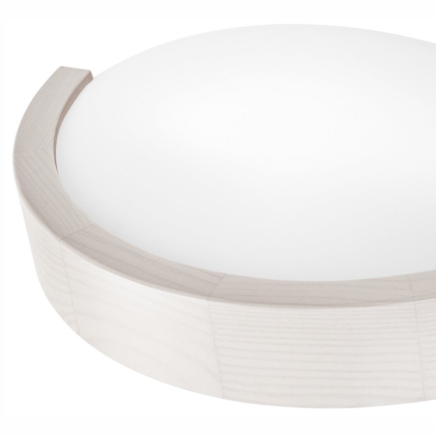 Kinkiet NATURAL SLIM 1xE27/60W/230V sosna/biały