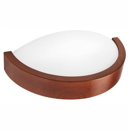 Kinkiet NATURAL SLIM 1xE27/60W/230V sosna/brązowy