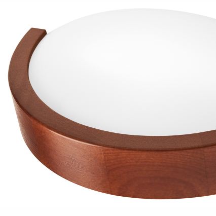 Kinkiet NATURAL SLIM 1xE27/60W/230V sosna/brązowy