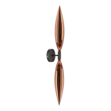 Kinkiet NORDIC 2xG9/5W/230V czarny/miedziany