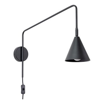 Kinkiet NOX 1xE14/10W/230V czarny