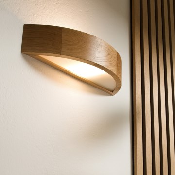 Kinkiet OAK 1xE27/60W/230V dąb