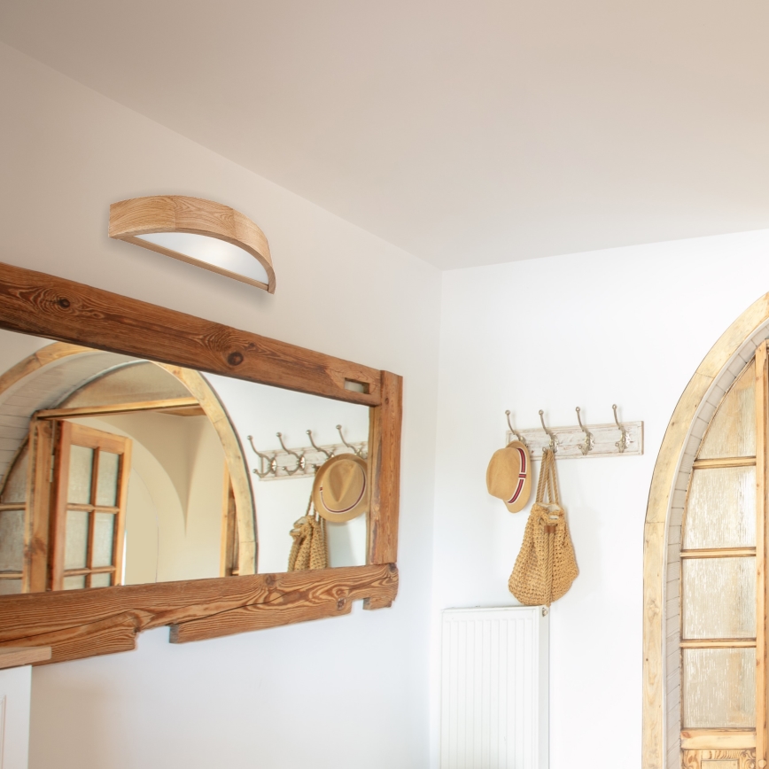 Kinkiet OAK 1xE27/60W/230V dąb