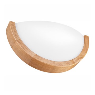 Kinkiet OAK SLIM 1xE27/60W/230V dąb