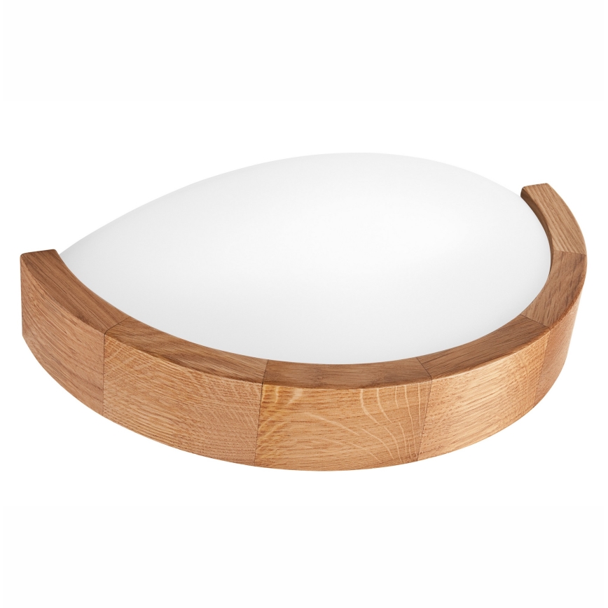 Kinkiet OAK SLIM 1xE27/60W/230V dąb