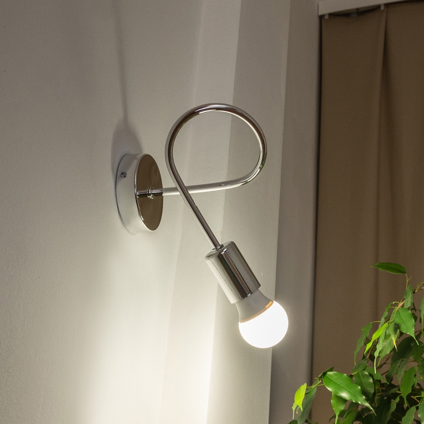 Kinkiet OXFORD 1xE27/15W/230V chrom błyszczący