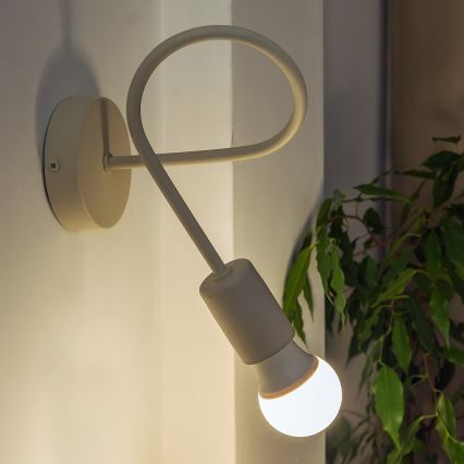 Kinkiet OXFORD 1xE27/15W/230V kremowy
