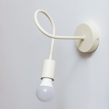 Kinkiet OXFORD 1xE27/15W/230V kremowy