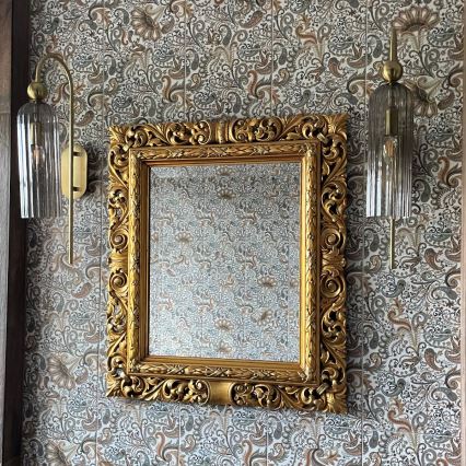 Kinkiet PIEGA 1xE14/40W/230V mosiądz/dymna czerń