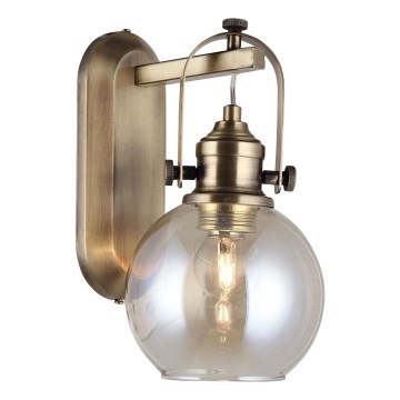 Kinkiet POLINO 1xE27/40W/230V brązowy