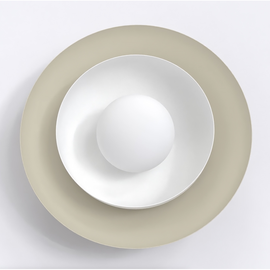 Kinkiet POPPI 1xG9/8W/230V beżowy/biały