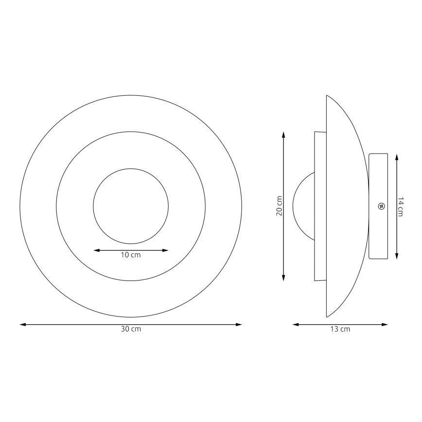 Kinkiet POPPI 1xG9/8W/230V biały