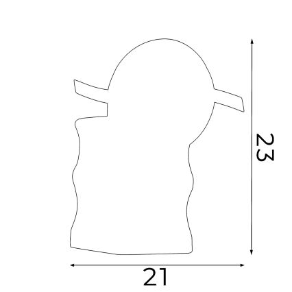 Kinkiet PORTLAND 1xE27/60W