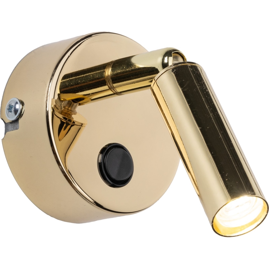 Kinkiet punktowy ENZO 1xG9/8W/230V złoty