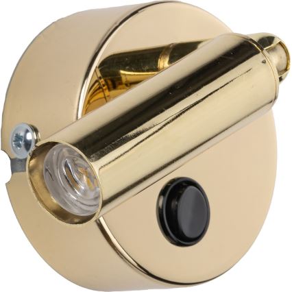 Kinkiet punktowy ENZO 1xG9/8W/230V złoty