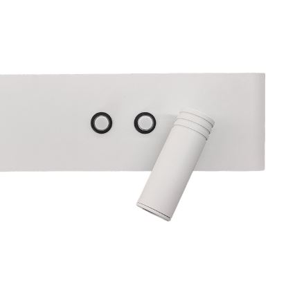 Kinkiet punktowy LED RESORT LED/10W/230V + LED/3W biały prawy