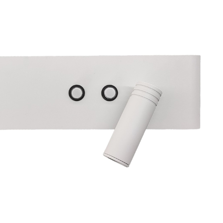 Kinkiet punktowy LED RESORT LED/10W/230V + LED/3W biały prawy