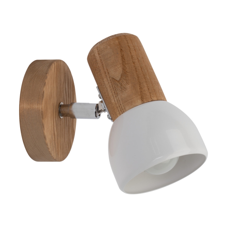 Kinkiet punktowy NEL 1xE27/15W/230V sosna