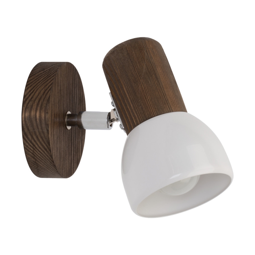 Kinkiet punktowy NEL 1xE27/15W/230V sosna