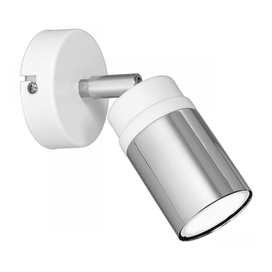 Kinkiet punktowy NEST 1xGU10/8W/230V biały/chrom błyszczący