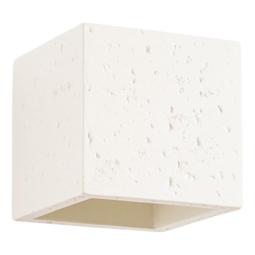 Kinkiet punktowy QUAD 1xG9/8W/230V beton/kremowy