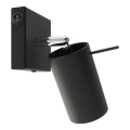 Kinkiet punktowy RING 1xGU10/10W/230V czarny