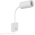 Kinkiet PUNTO z portem USB 1xGU10/9W/230V biały