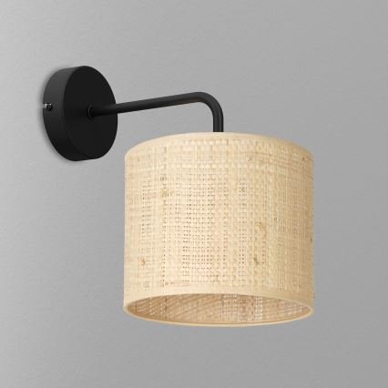 Kinkiet RATTAN 1xE27/60W/230V rattan