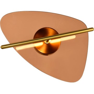 Kinkiet RELAX LED/5W/230V złoty/dymny brązowy