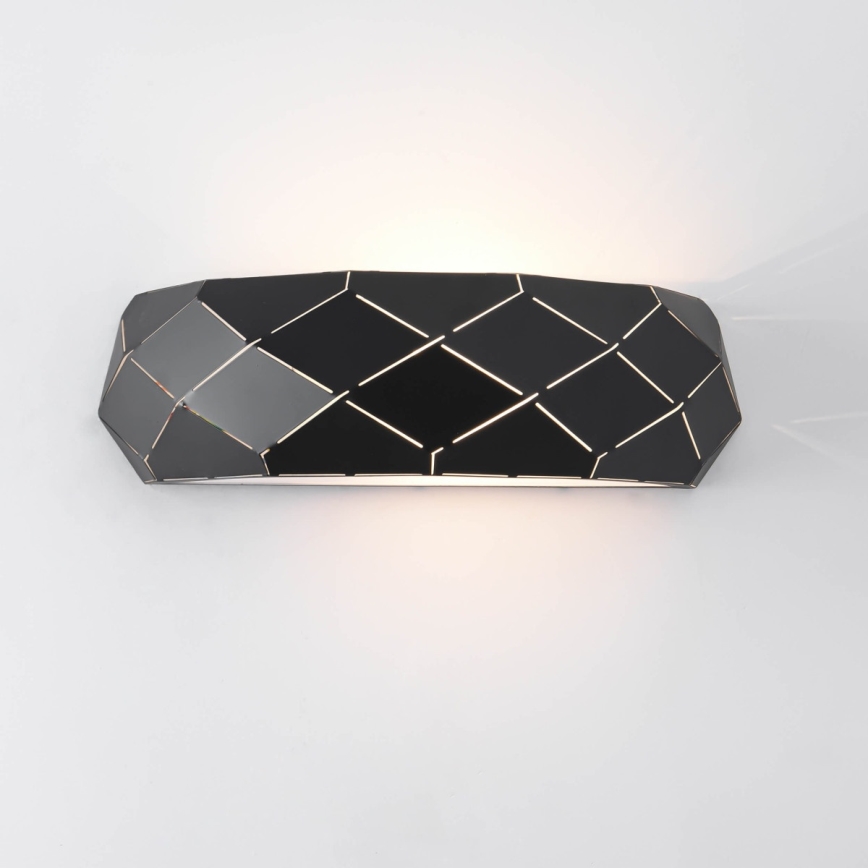 Kinkiet REUS 1xE27/40W/230V czarny