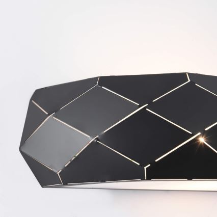 Kinkiet REUS 1xE27/40W/230V czarny