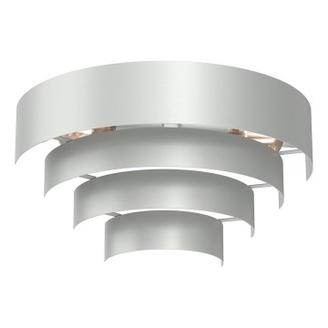 Kinkiet RINGS 2xE27/15W/230V chrom błyszczący