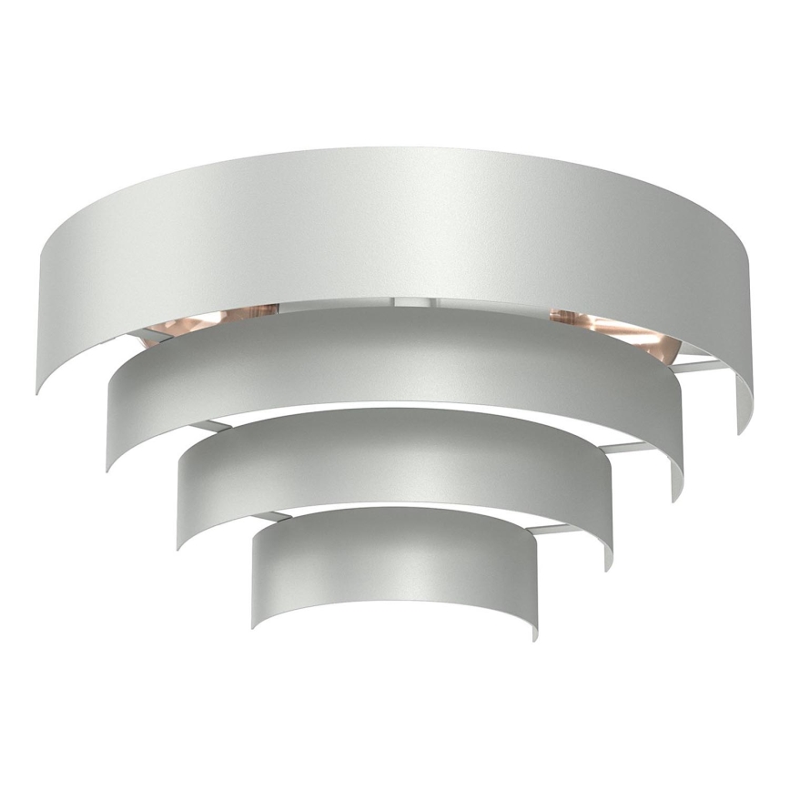 Kinkiet RINGS 2xE27/15W/230V chrom błyszczący