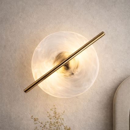 Kinkiet ścienny RELAX LED/5W/230V złoty/biały