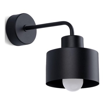 Kinkiet ścienny SAVAR 1xE27/60W/230V czarny
