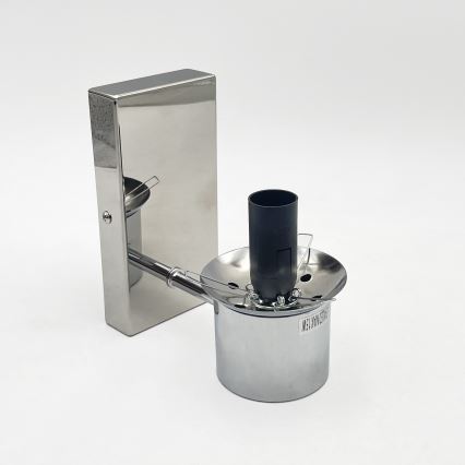 Kinkiet SFERIO 1xE14/5W/230V błyszczący chrom/przezroczyste szkło