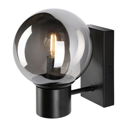 Kinkiet SFERIO 1xE14/5W/230V czarny/dymiony