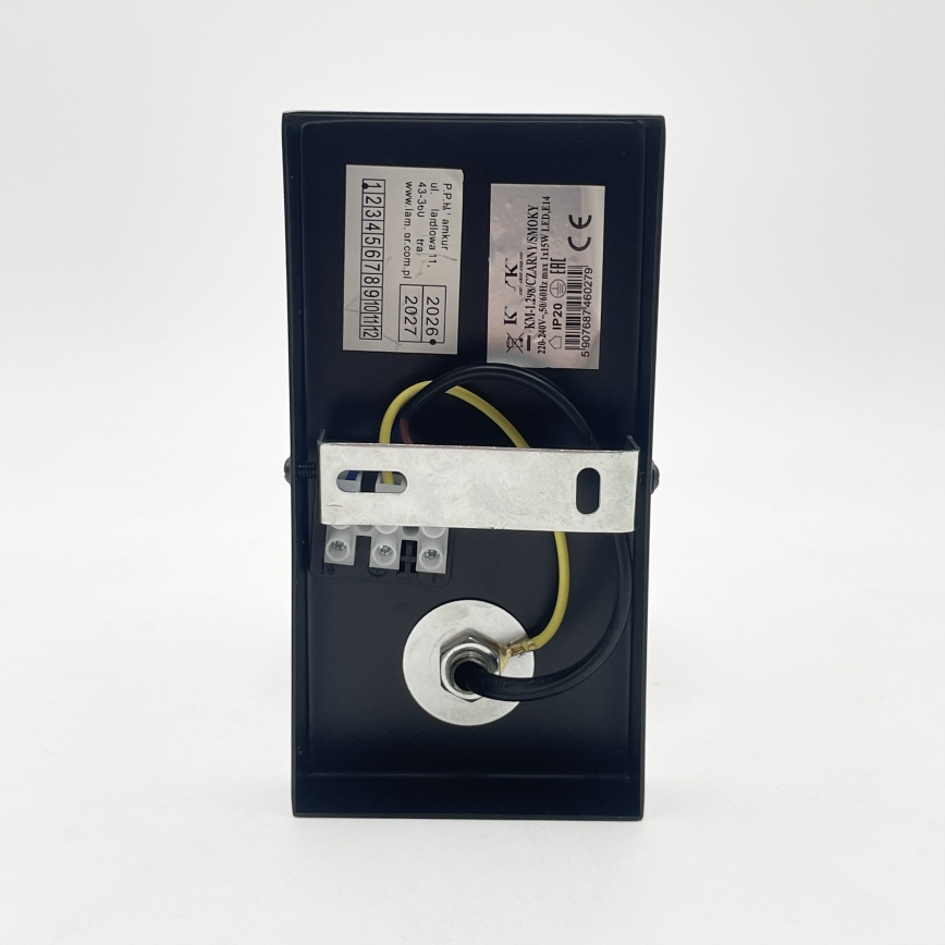 Kinkiet SFERIO 1xE14/5W/230V czarny/dymiony