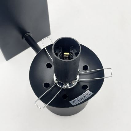 Kinkiet SFERIO 1xE14/5W/230V czarny/przezroczysty