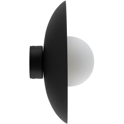 Kinkiet SLATE 1xG9/8W/230V śr. 28 cm czarny