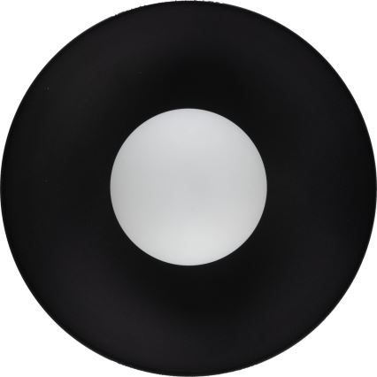 Kinkiet SLATE 1xG9/8W/230V śr. 28 cm czarny