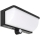 Kinkiet solarny LED z czujnikiem ruchu i zmierzchu LED/3W/3,7V IP54 1500 mAh czarny