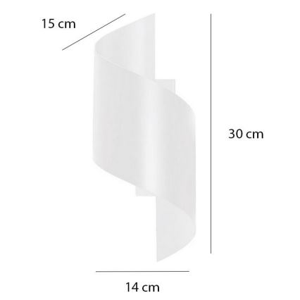 Kinkiet SPINER 1xG9/8W/230V biały