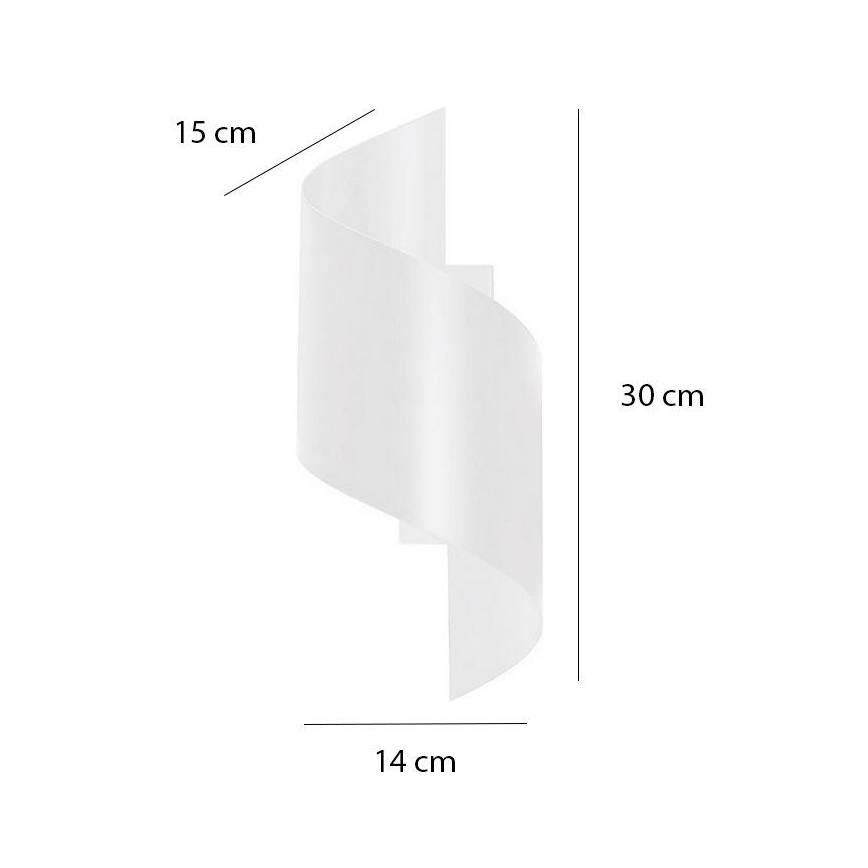 Kinkiet SPINER 1xG9/8W/230V biały