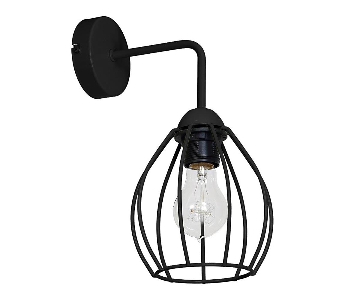 Kinkiet STAR 1xE27/60W/230V czarna