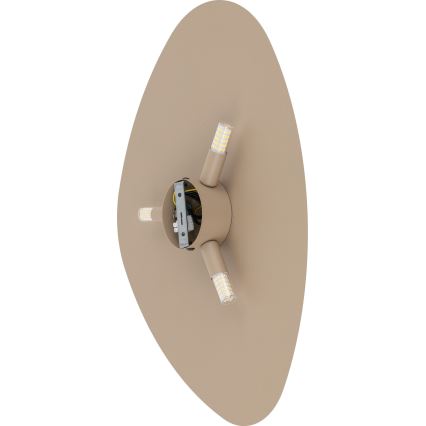 Kinkiet STONE 3xG9/8W/230V 37x49 cm beżowy
