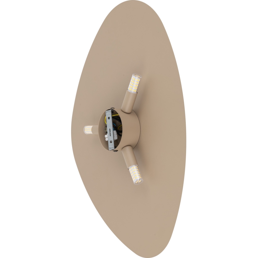 Kinkiet STONE 3xG9/8W/230V 37x49 cm beżowy
