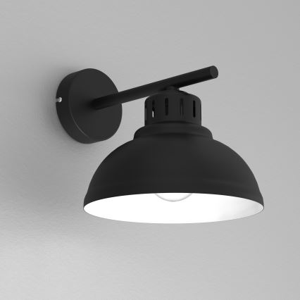 Kinkiet SVEN 1xE27/15W/230V czarny