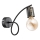 Kinkiet TANGO 1xE27/15W/230V czarny